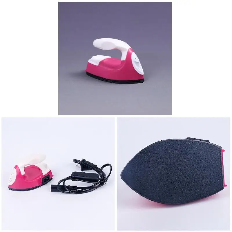 

NEW Mini Electric Iron Portable Travel Crafting Craft Clothes Sewing Supplies