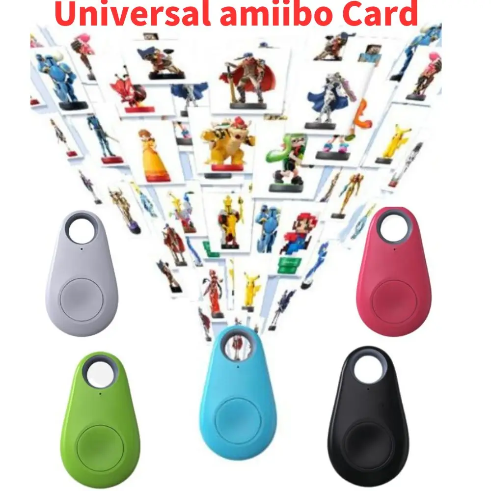 

Bluetooth брелок Amiibo, неограниченная карта, может написать Ntag215, карта с пряжкой, брелок, игровая карта, zelda