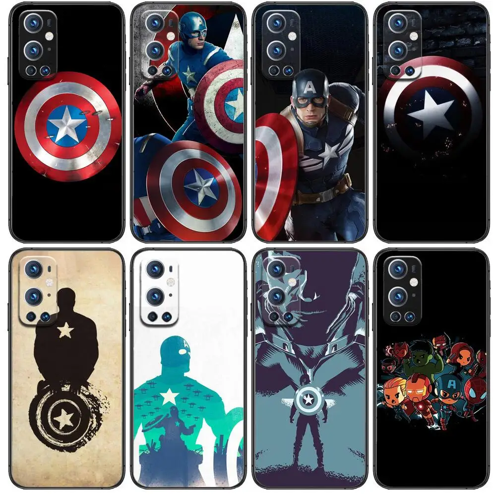

Marvel Captain America For OnePlus Nord N100 N10 5G 9 8 Pro 7 7Pro Case Phone Cover For OnePlus 7 Pro 1+7T 6T 5T 3T Case