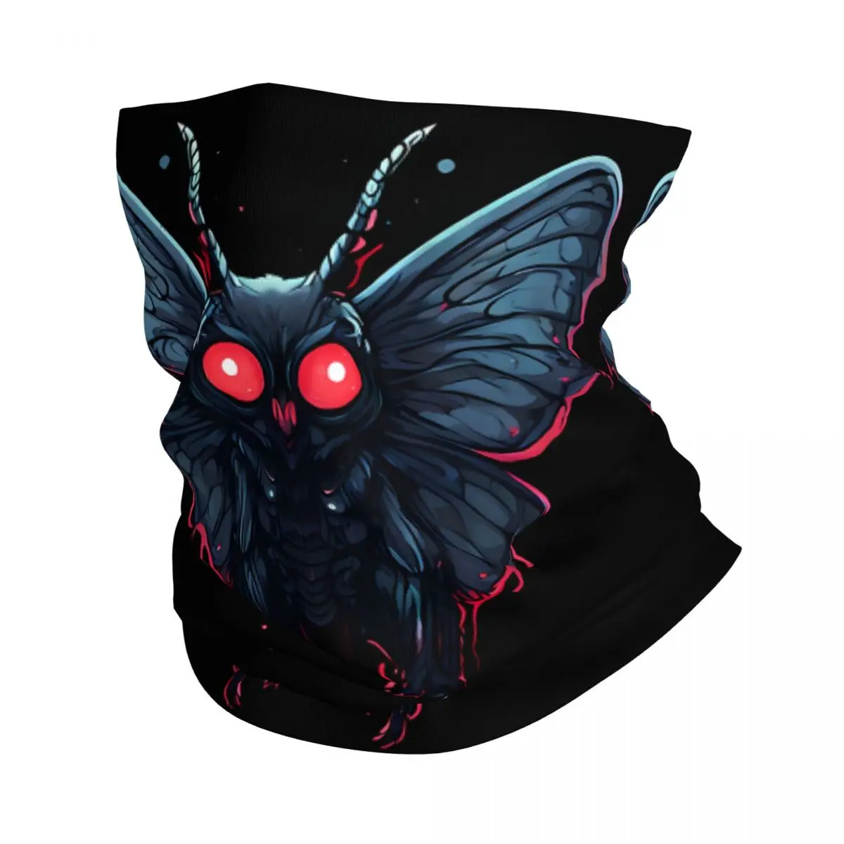 Мужской шейный платок Mothman Moth маска для лица из полиэстера