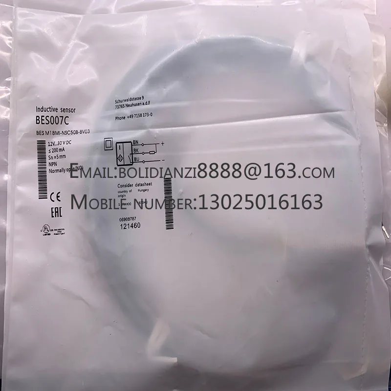 Новый датчик приближения BES M18MI-NSC50B-BV02 BV03