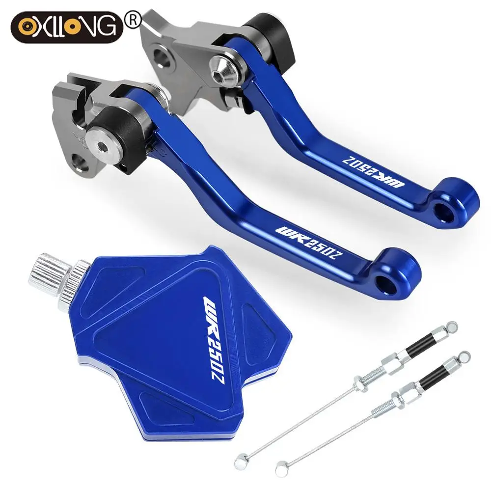 

CNC Brake Clutch Levers Stunt Clutch Pull Cable Lever Easy System For YAMAHA WR250Z 1991 1992 1993 1994 1995 1996 1997 1998