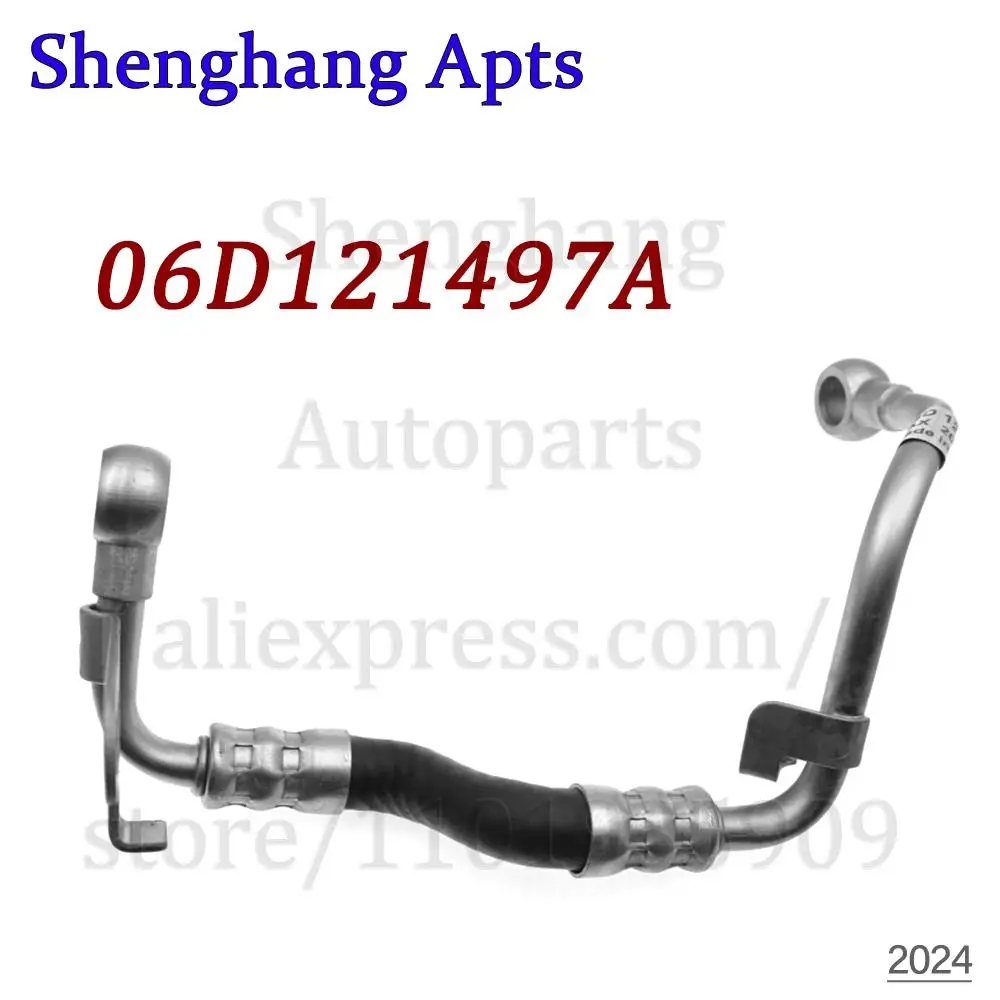 Шланг для перелива охлаждающей жидкости Audi A4 B7 A6 C6 Avant Seat EXEO ST 2009-2013 2 0 TFSI 06D121497A