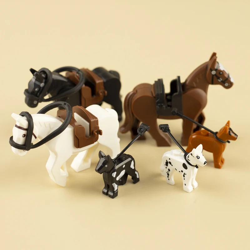 Конструктор Военный MOC WW2 советское оружие армии пушка солдат фигурки животных