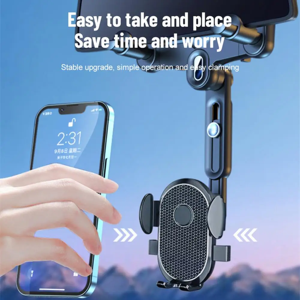 

Car Rearview Mirror Mount Anti-shake Foldable Adjustment Rearview Mirror Driving Recorder Bracket Multifunctional Universal