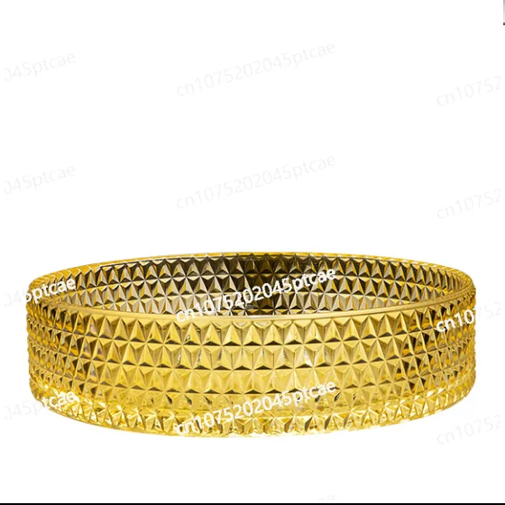 Прозрачная круглая стеклянная раковина для мытья рук