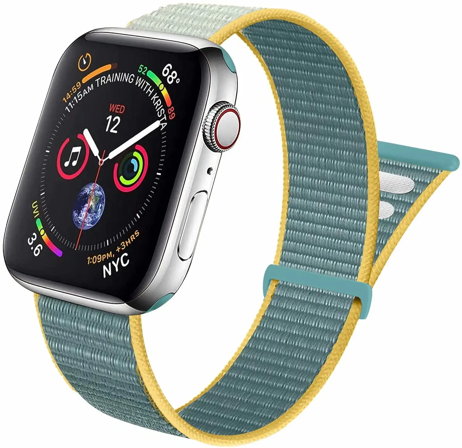 

Ремешок Плетеный для Apple Watch Band, браслет для iWatch Series 7 3 4 5 6 se 44 мм 40 мм 42 мм 38 мм 41 мм 45 мм
