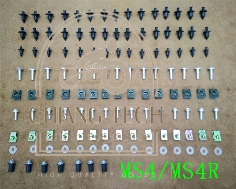 Fairing Bodywork Kit Bolts Screws For Fit For DUCATI MS4/MS4R 2001-2006