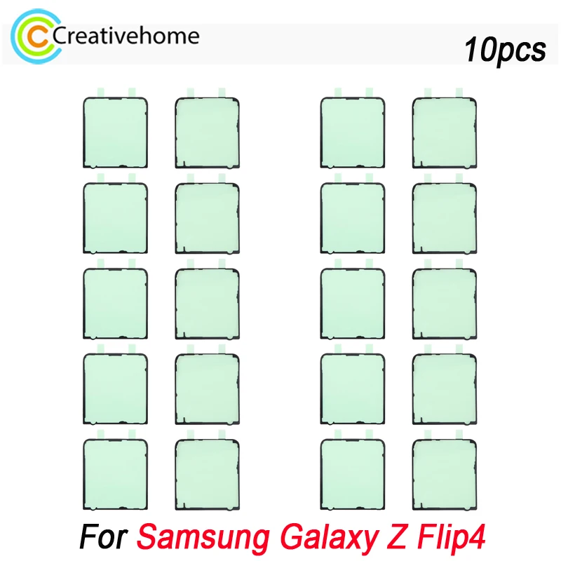 

10pcs Original Back Housing Cover Adhesive For Samsung Galaxy Z Flip4 SM-F721B Phone Repair Replacement Part