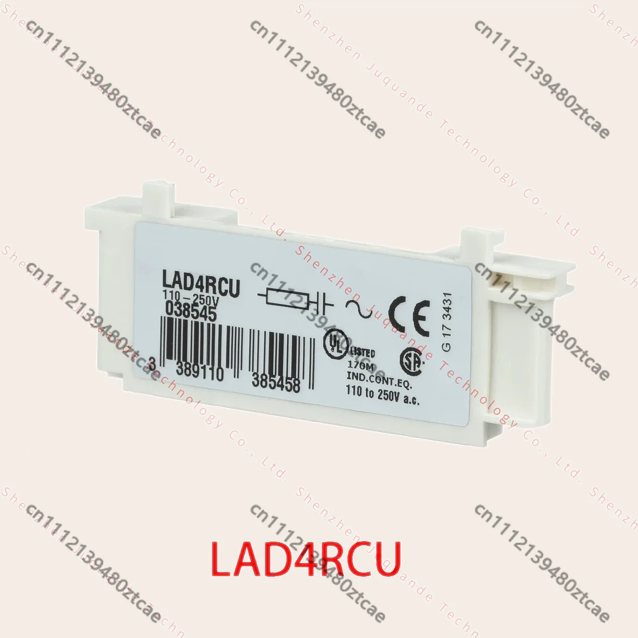 Фото Новый оригинальный 3-полюсный контактор TeSys D LAD4RCU LC1D32M7C LC1D12M7C, 32А, 12А, 110В, 50/60Гц, с катушкой переменного тока №1