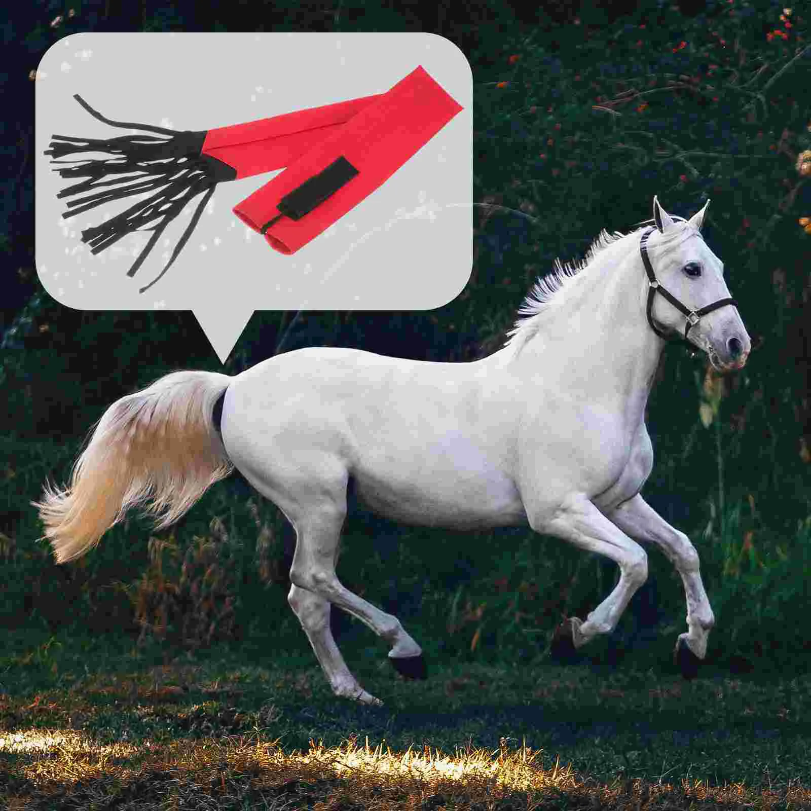 Сумка для хвоста крупного рогатого скота Уход за лошадьми защитной защиты