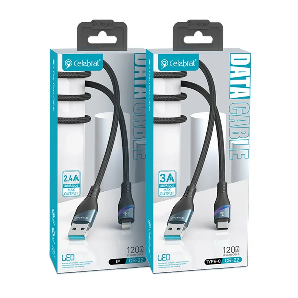 Красочный плетеный кабель для передачи данных TYPE-C линия быстрой зарядки 3A