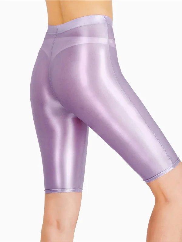 Новые глянцевые сетчатые сексуальные штаны для йоги высокая эластичность модные