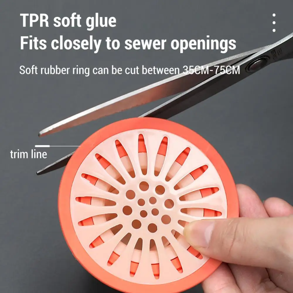 Силиконовый Фильтр для ванной и душа ситечко с ситечком слива воды в кухне