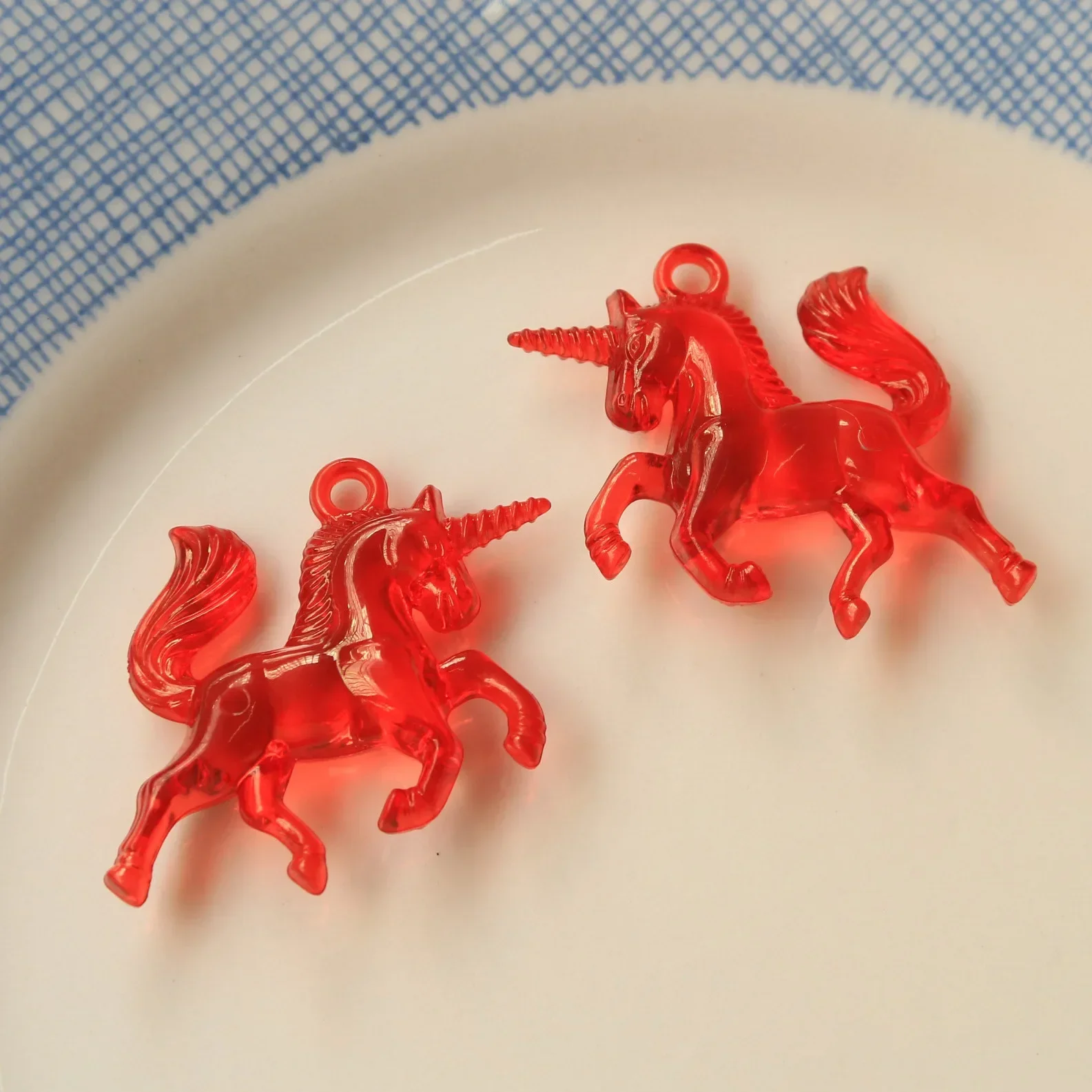 

Набор из 10 акриловых фигурок единорогов