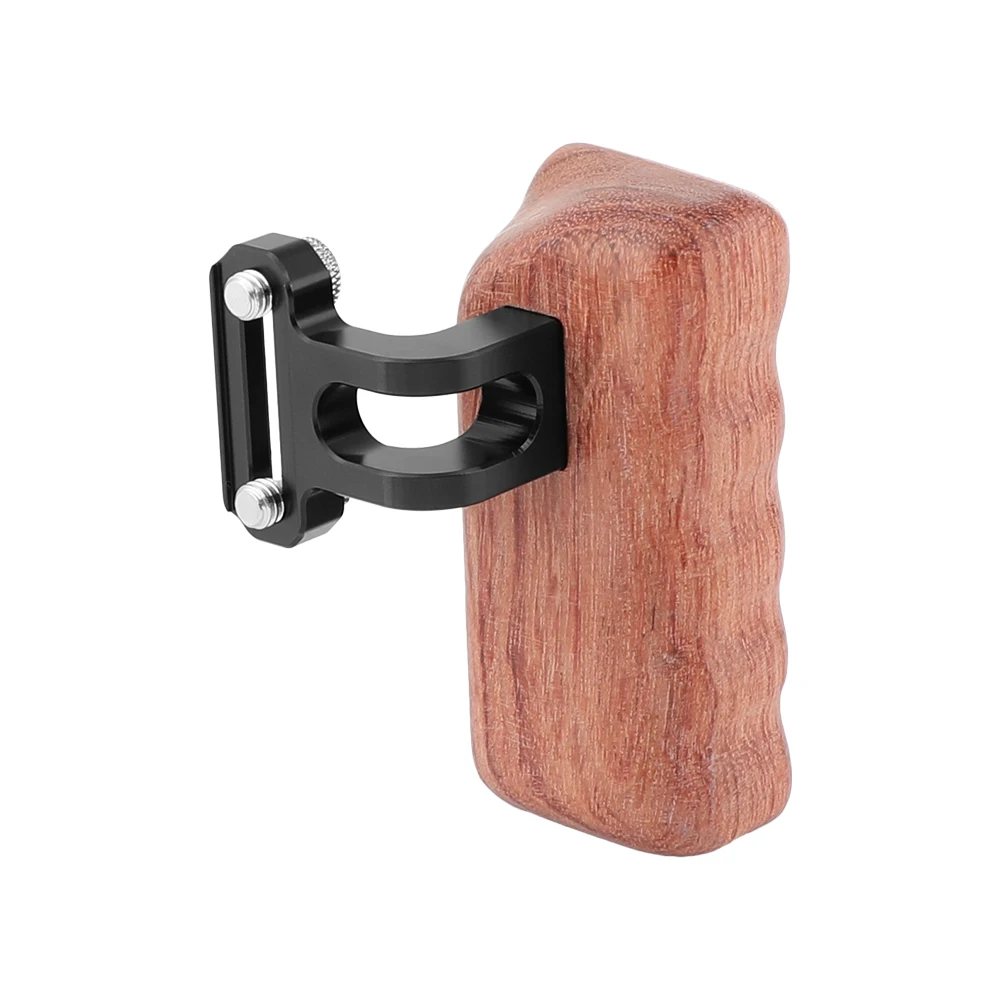 

HDRiG Wooden Handle Grip Wood Hand Grip Medium Size With 1/4"-20 Screws for DSLR Camera Cage Rig/ DV Video Cage/ RED Camera Rig