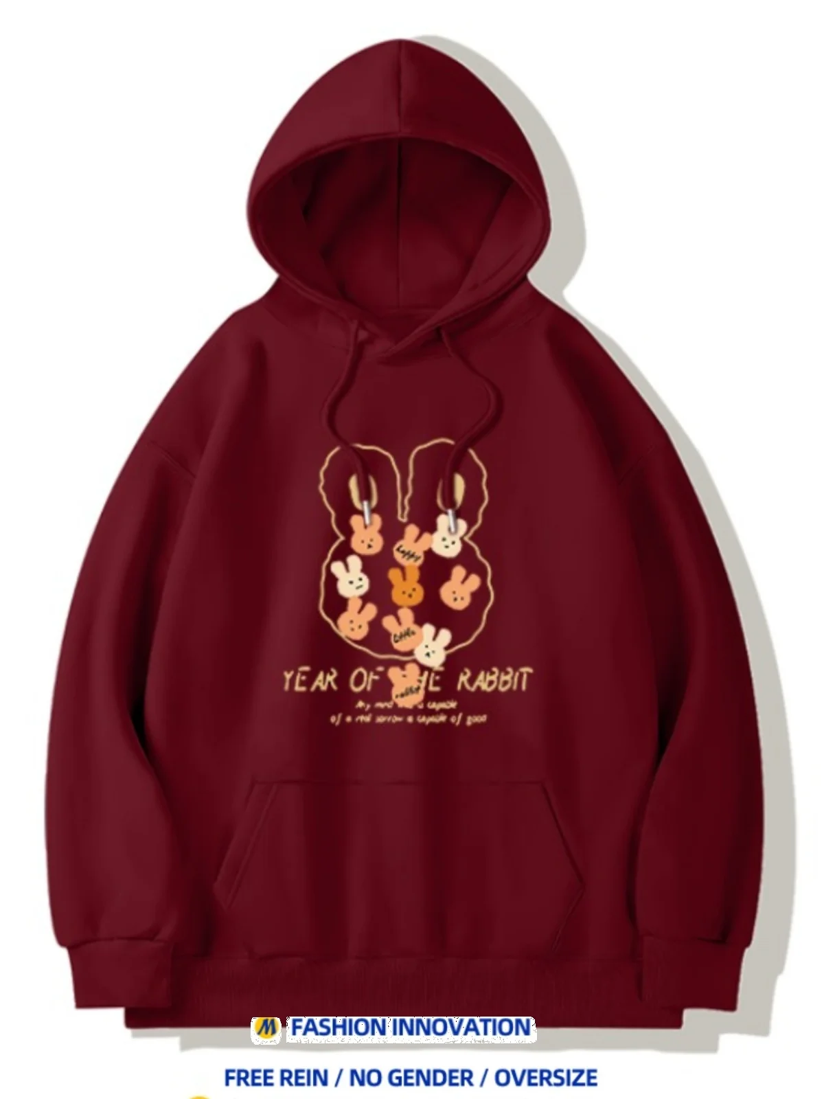 Осень-зима 2024 новинка маленький студенческий пуловер с капюшоном толстовка