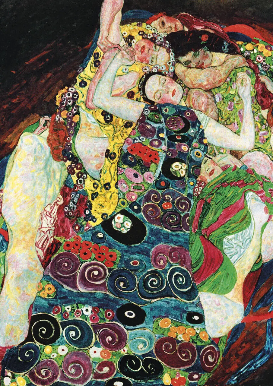 

Gustav Klimt - The Virgin Print Art Canvas Poster For Living Room Decor Home Wall Picture