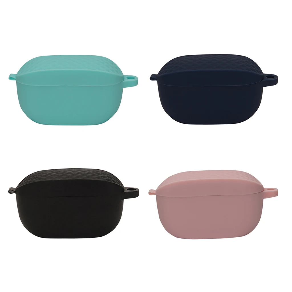 

Shockproof Soft Silicone Case Cover Compatible with-J-BL Wave 100TWS Earbud Charging Case Anti-fall Earbuds Accessory