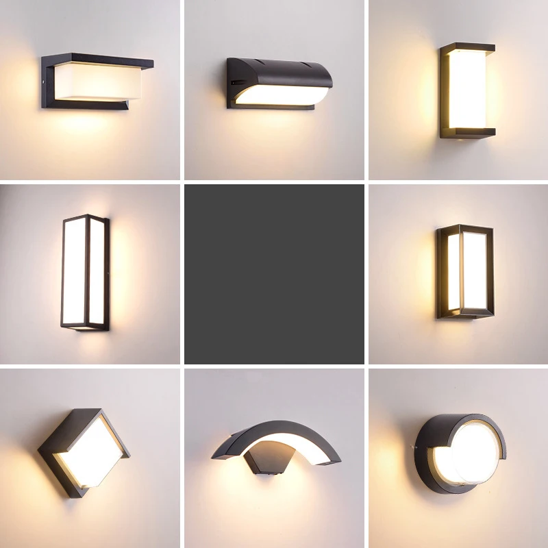 

LED Wall Lamp Sconce 12W 18W Led Light Up Down Lighting Fixture Waterproof IP65 Outdoor Indoor Bedroom Home Garden Lamp Dector