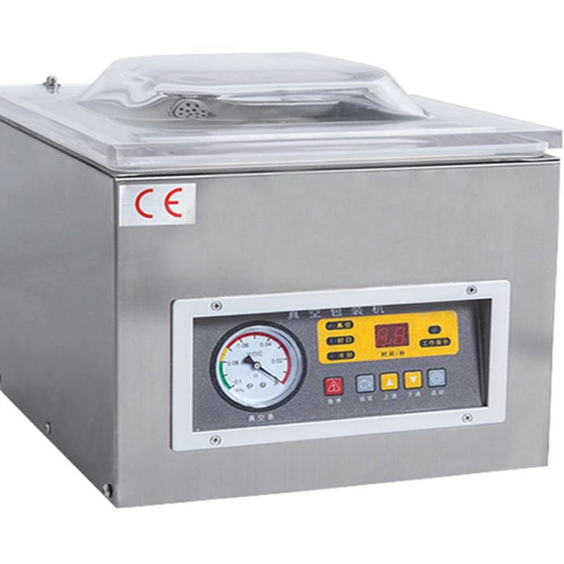 

260C Commercial Rice Brick Bayberry Cooked Food Vacuum Food Sealing 220V/380V Dry And Wet Dual-Use Vacuum Packaging Machine
