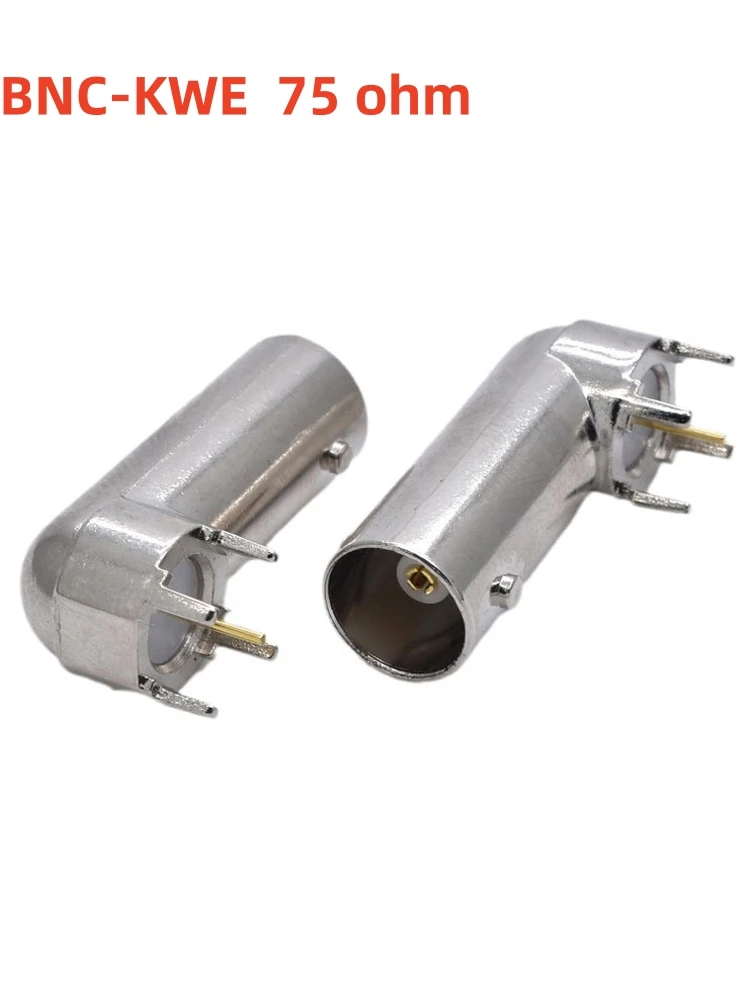 1 шт., горизонтальный разъем BNC 75 Ом