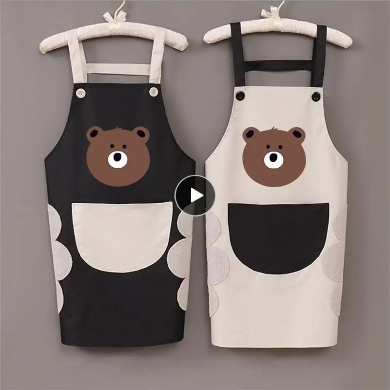 

Водонепроницаемый пятнистый фартук, утолщенное полотенце для рук, ремень, дизайн, подвеска, одинаковый размер, подходит для всех полотенец для рук, фартук, Милая модель