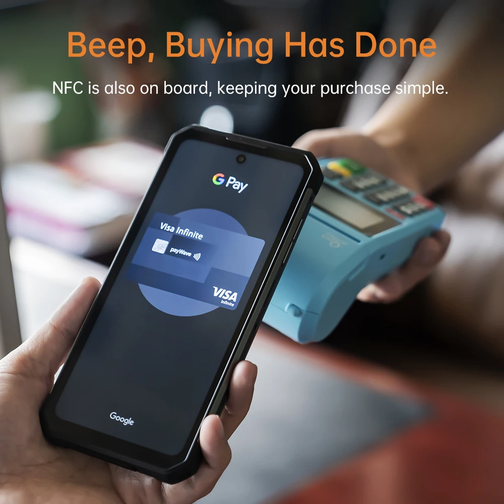 OUKITEL WP17 8300mAh 8GB+128GB 64MP+20MP AF Night Vision 6.78'' FHD 90Hz G95 IP68/69K Rugged Phone Global Bands Smartphone