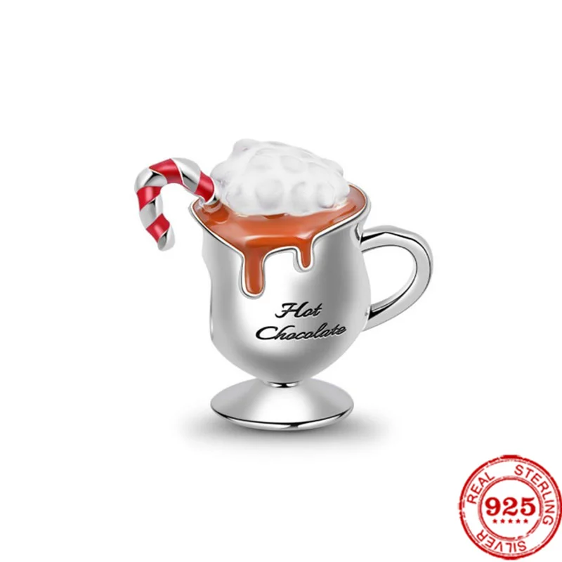 Новинка Лидер продаж 925 Серебряная чашка кошки сердцебиение медведь мальчик