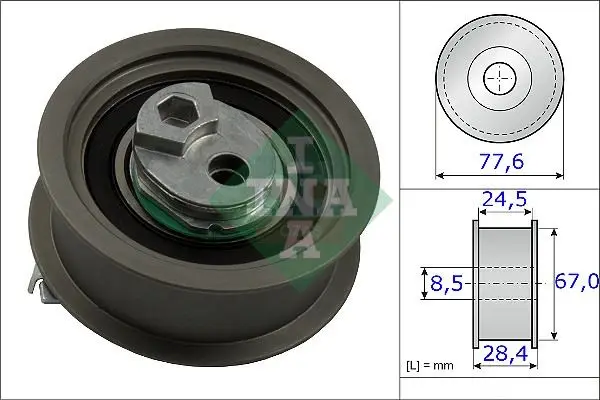 

For timing tensioner 05 PSST-JTTA-GOLF. Fsi-tfsi