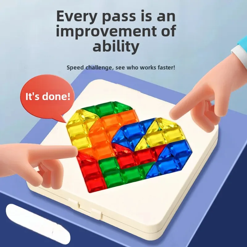 Головоломка с сердцем мудрости без рамок IQ большая операционная доска