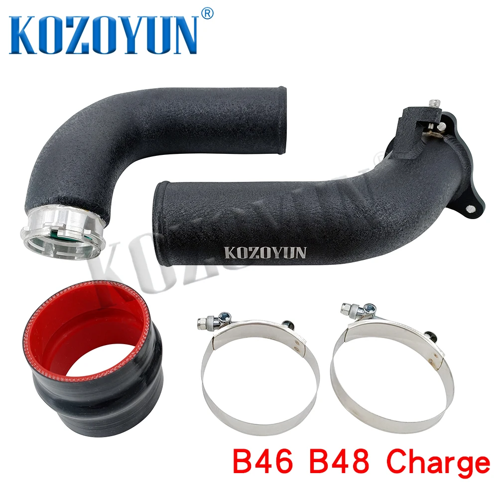 

Впускная зарядная труба 3 дюйма, подходит для BMW B46 B48 2,0 T 320i 330i 330e 430i ix F30 F32 G20 Intercooler Turbo KIT X3 X4 X5 X6 Z4 G01 G02