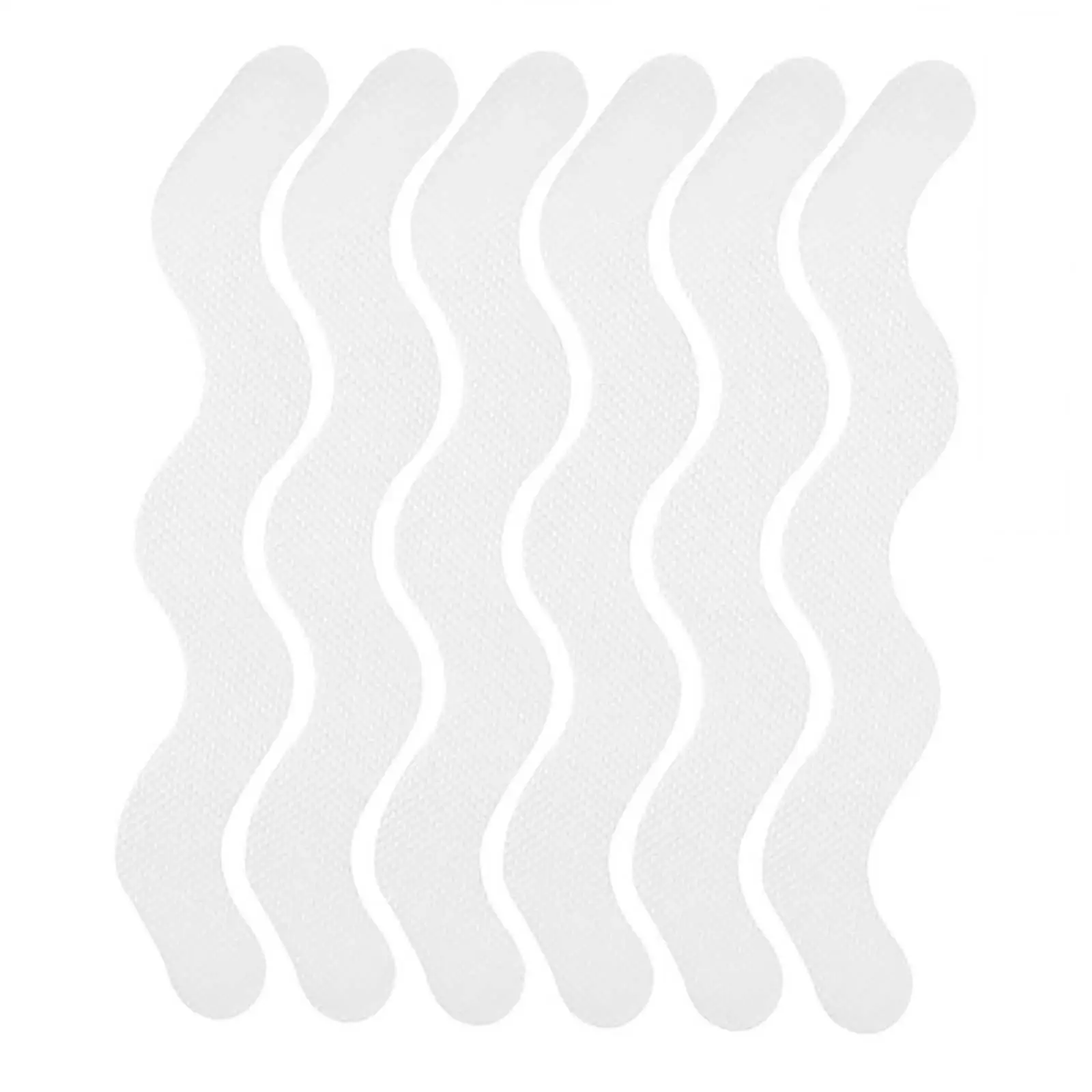 

6x Shower Stickers Shower Floor Stickers Tape for Bathroom Bath Tub Ladders