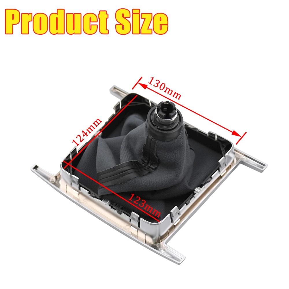 Ручка переключения передач 6 скоростей ручка рычага с кожаным чехлом для