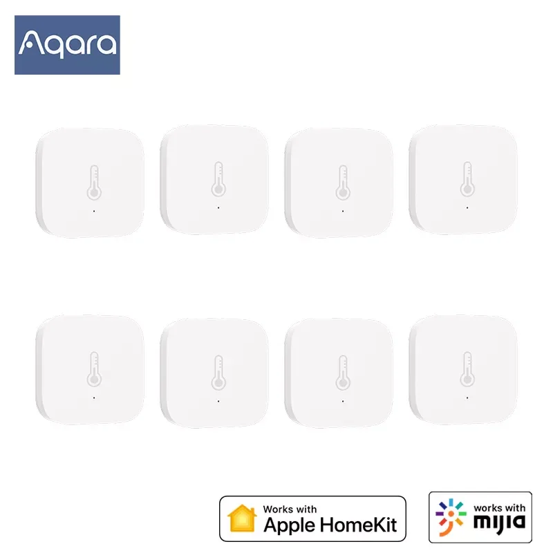 

Temperature Humidity Sensor Zigbee Wireless Smart Linkage Thermometer Hygrometer Control Work with XIAOMI Homekit