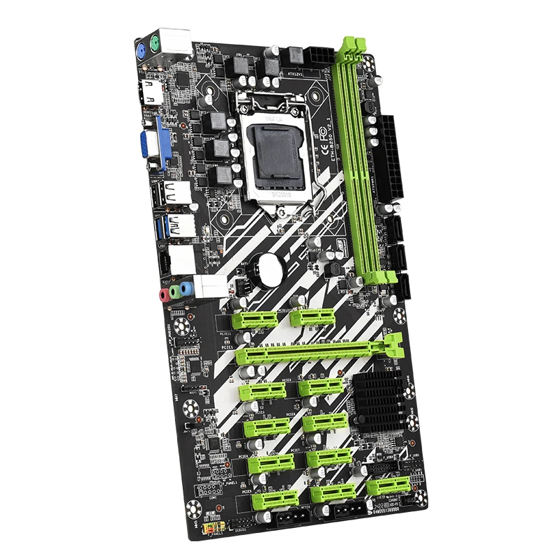 Материнская плата B250 LGA1151 комплект G4560 DDR4 2*4 Гб = 16 ГБ набор настольной памяти ETH