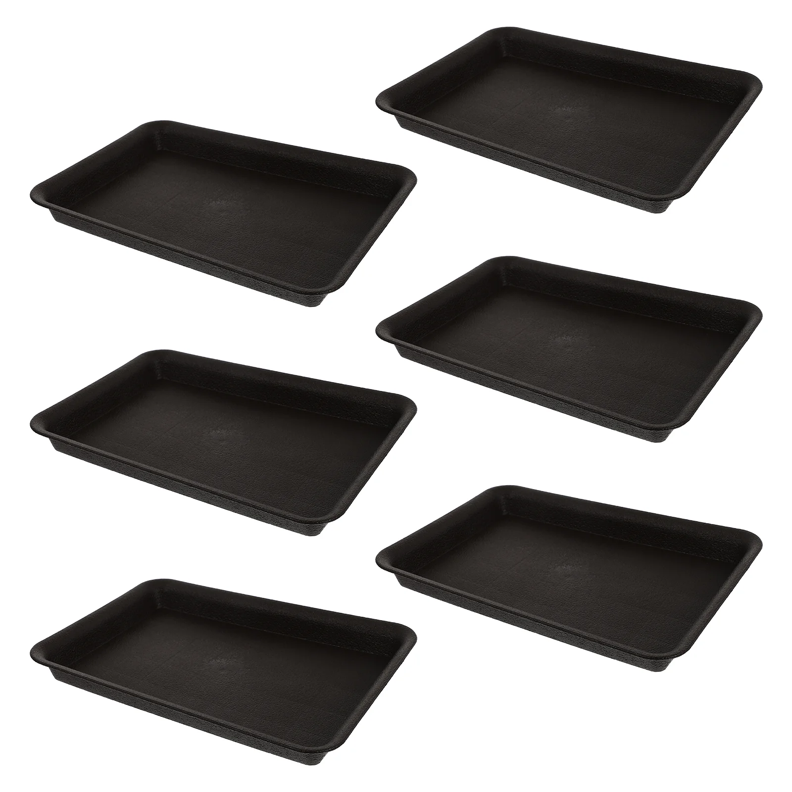 

6pcs Water Trays Fine Useful Gardening Trays Flowerpot Bases Flowerpot Water Trays