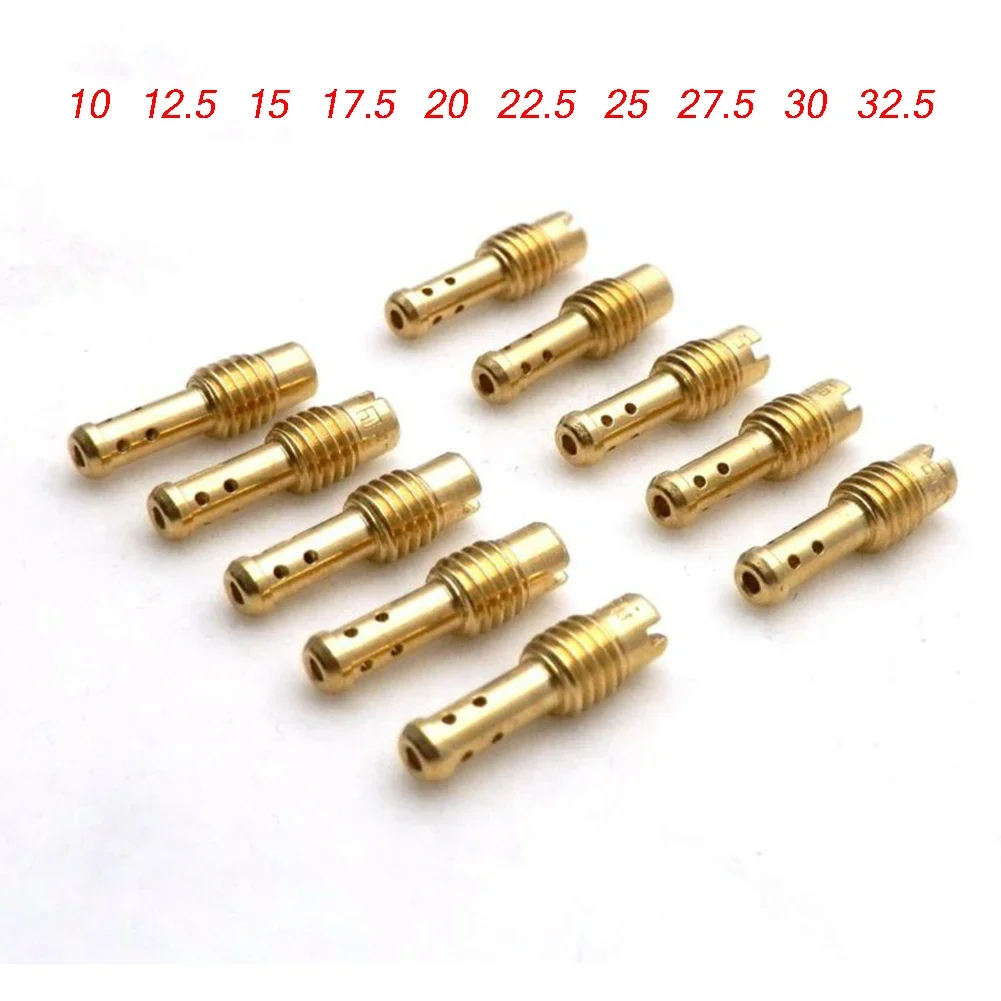 10 Упаковок Pilot Jet 8 Сменные Пилотные Отверстия Для Карбюратора Мотоцикла MIKUNI VM/TM/TMX