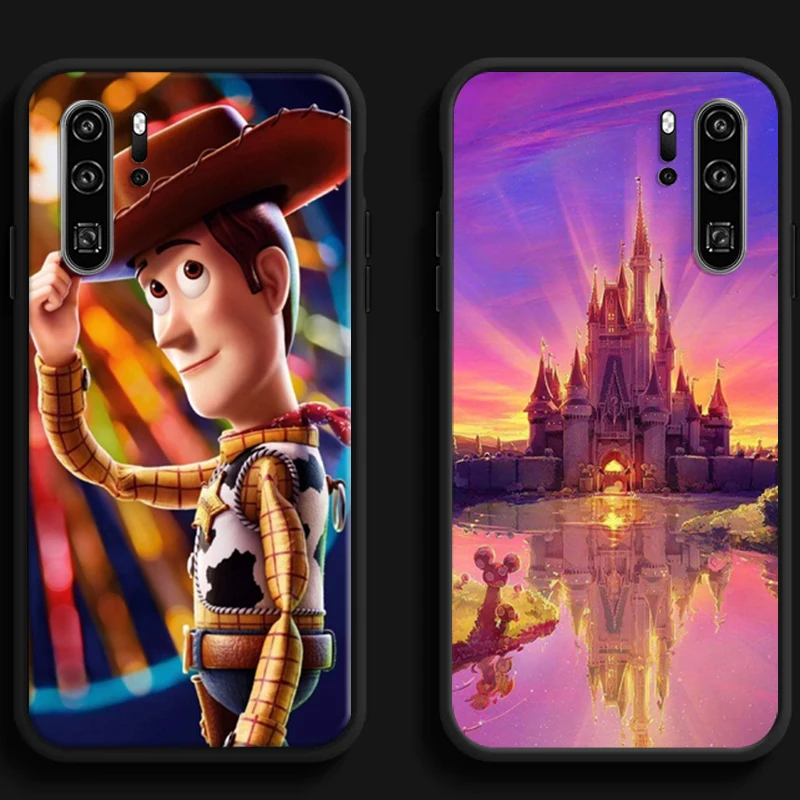 

Disney Cartoon Phone Cases For Huawei Honor Y6 Y7 2019 Y9 2018 Y9 Prime 2019 Y9 2019 Y9A Coque Back Cover Funda