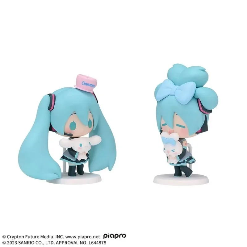 SEGA Hatsune Miku Jade Guigou Sanliou Q Clay Man Пейзаж Подвижная декоративная модель ручной работы
