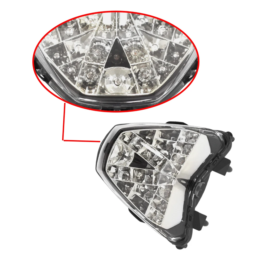 Задний светодиодный сигнал для мотоцикла Встроенный тормозной поворота HONDA CBR