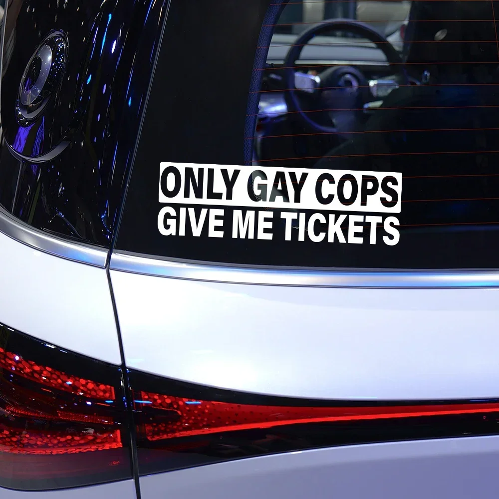 Только гей-копы дайте мне билеты автомобильные наклейки тюнинговые аксессуары