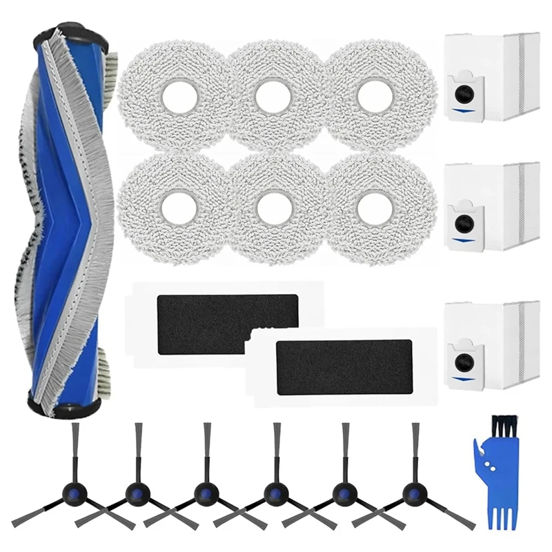 Для ECOVACS DEEBOT T30S расческа для робота-пылесоса основная боковая щетка Hepa фильтр