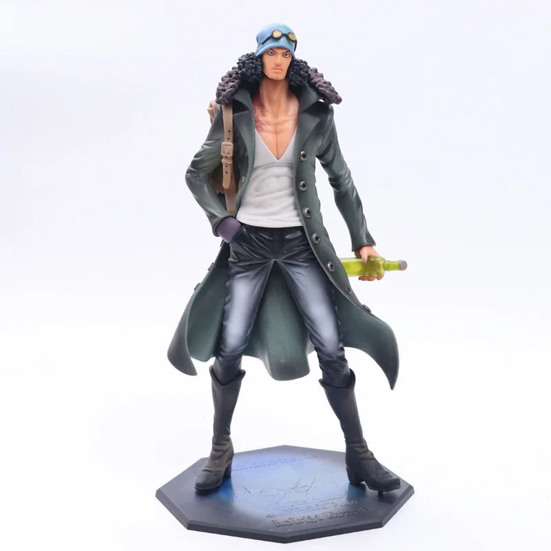 

Nice 25cm Big Anime One Piece Kuzan Borsalino Newgat Luffy PVC Action Collection Figure Model Gift