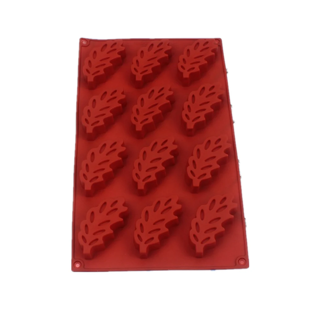 

Soap Mold Silicone Leaf Shaped Handmade Mould for Cake Baking Cupcake Muffin Loaf Pudding Clay Diy Candle Making Supplies Tool