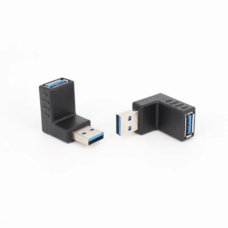 

USB 3.0 Extended Elbow USB 3.0 AM*AF Adapter for Mobile Computer Data Cable Connection