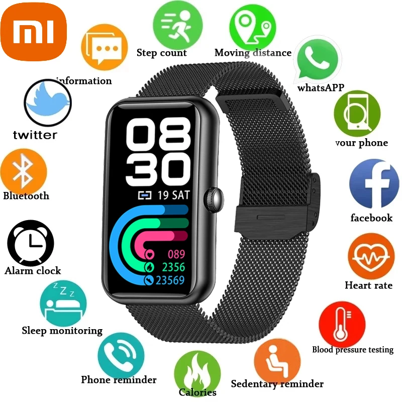 

xiaomi Sport Men Smart Watch For Huawei Smart Bracelet Exercise Blood Pressure Heart Rate IP68 Waterproof Ladies Smartwatch