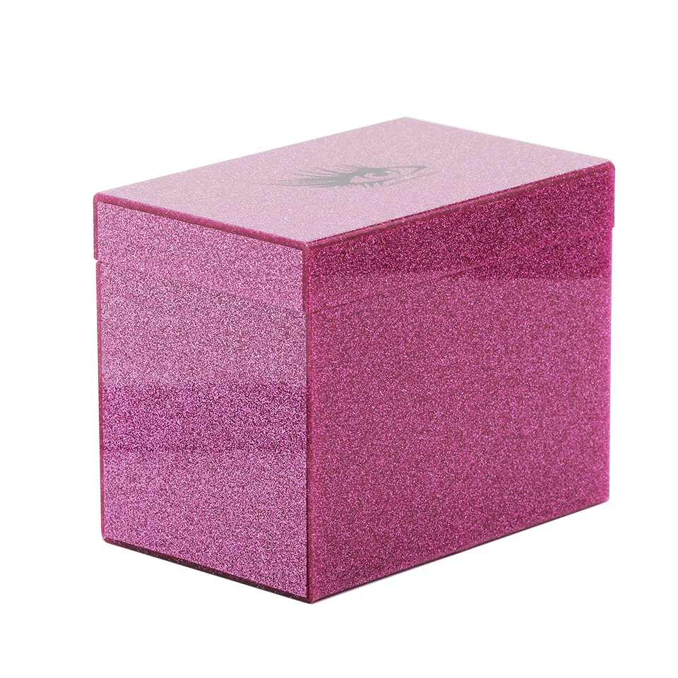 Большой Мраморный пылезащитный поддон для наращивания ресниц коробка хранения