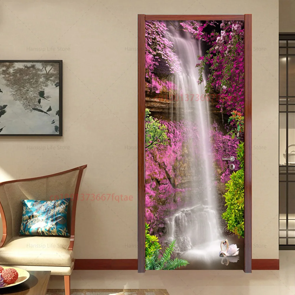 

Дверная пленка BOUSSAC водопад пейзаж