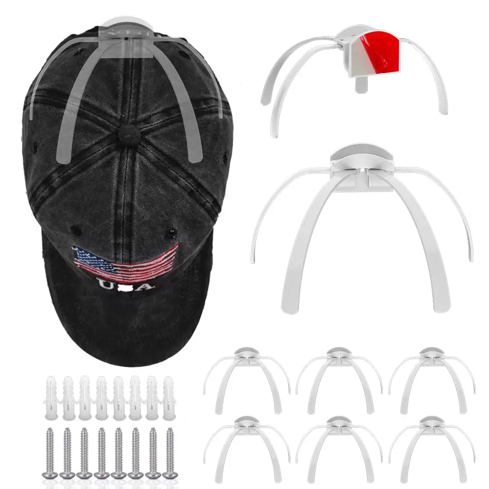 

6 шт., стеллажи для шляп и бейсболок